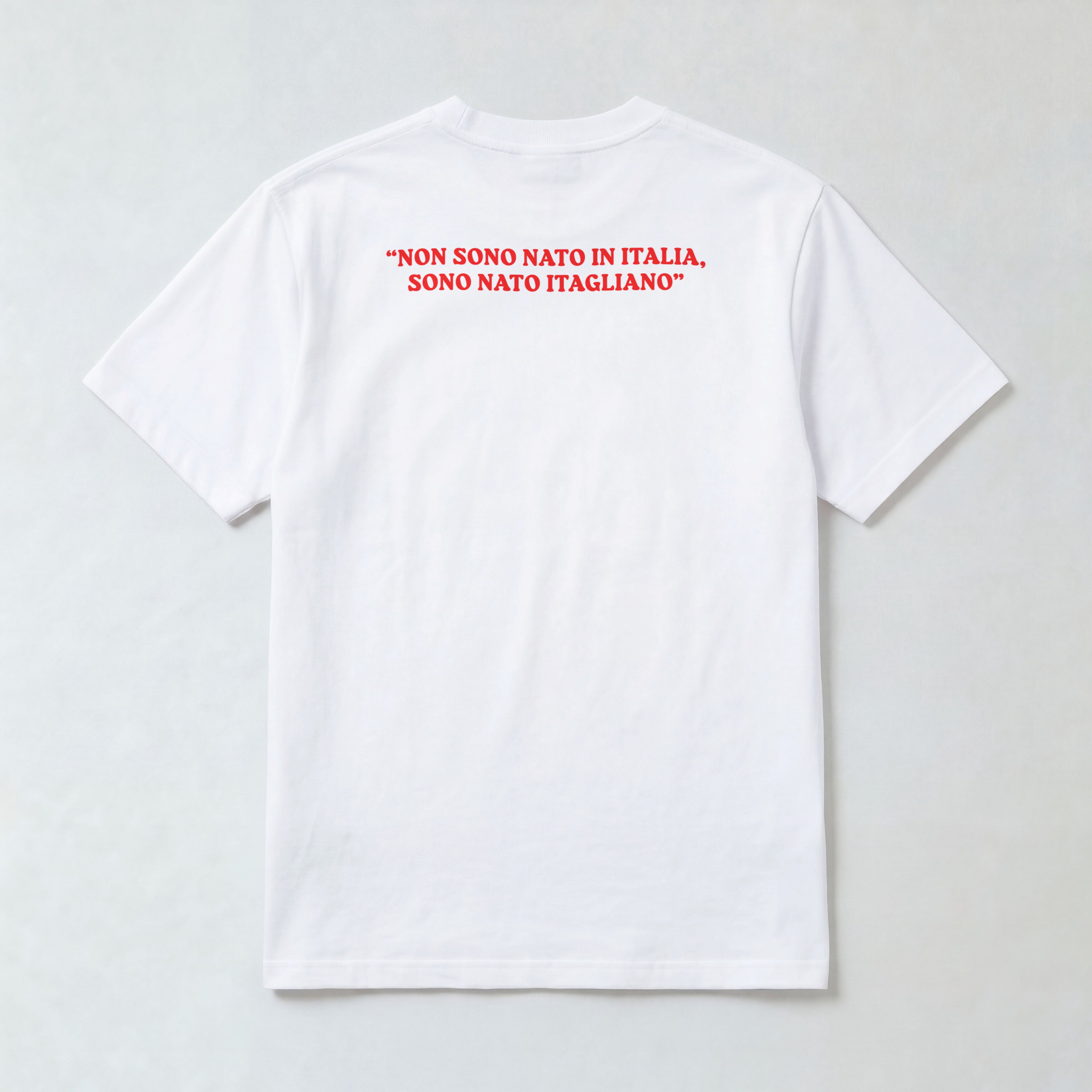ITAGLIANO Slava030 t-shirt bianca retro