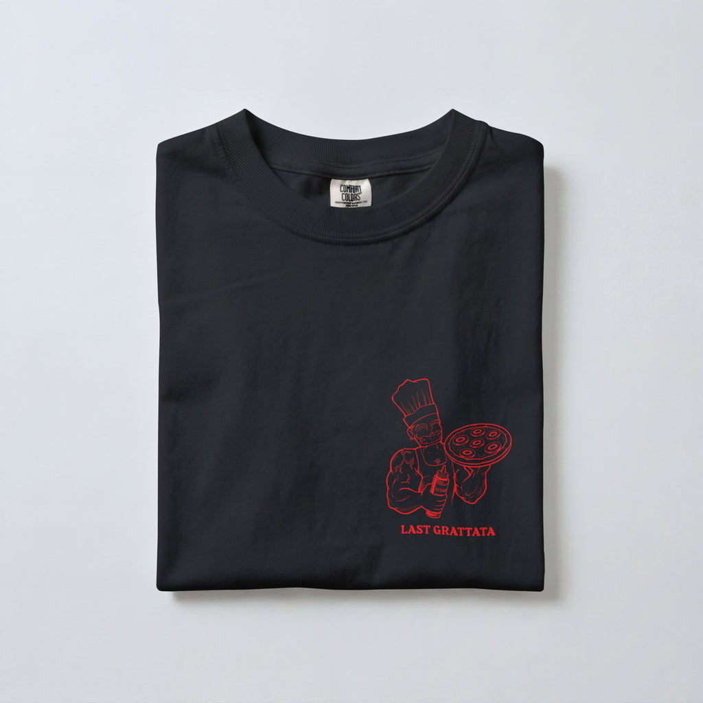 ITAGLIANO Slava030 t-shirt nera fronte