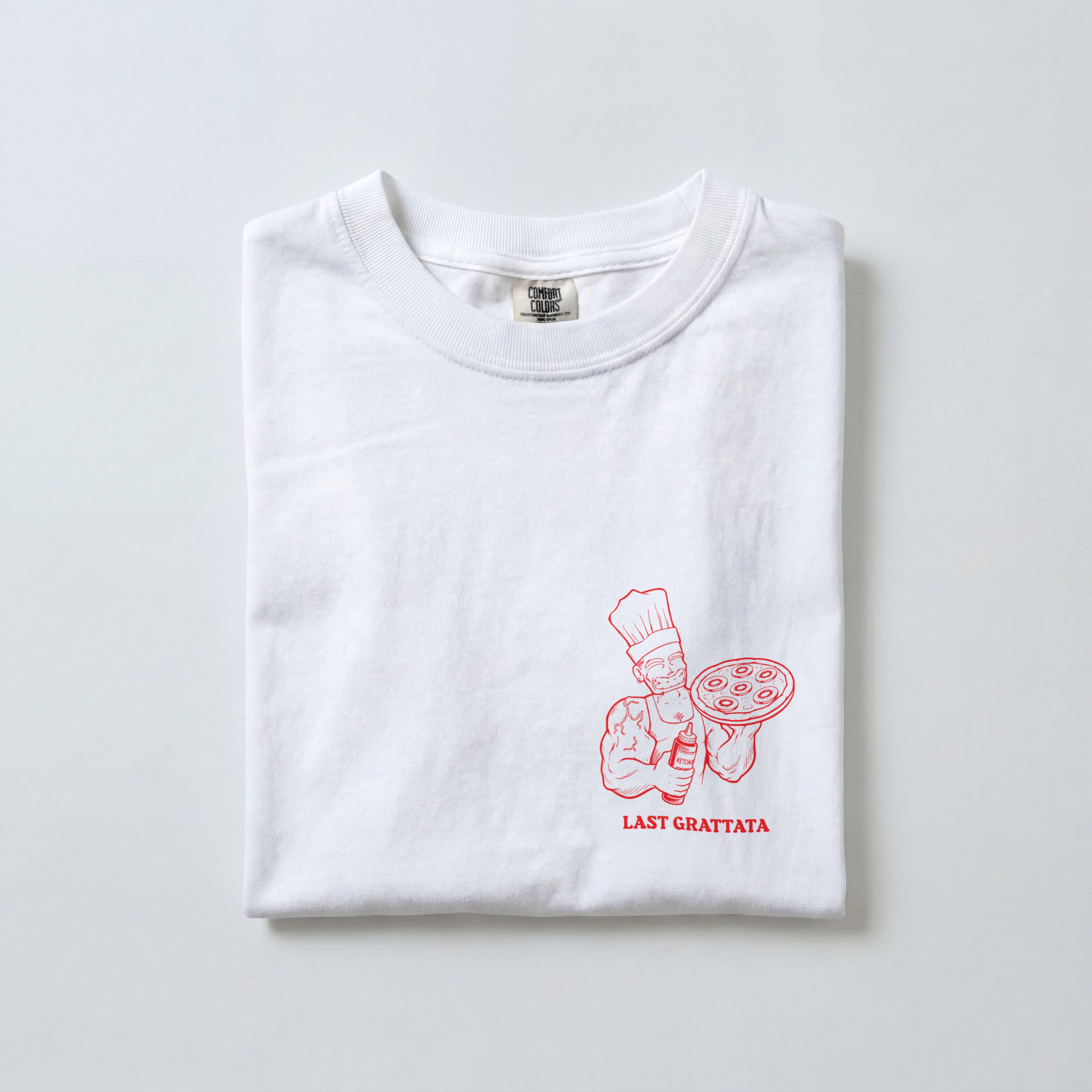 ITAGLIANO Slava030 t-shirt bianca fronte